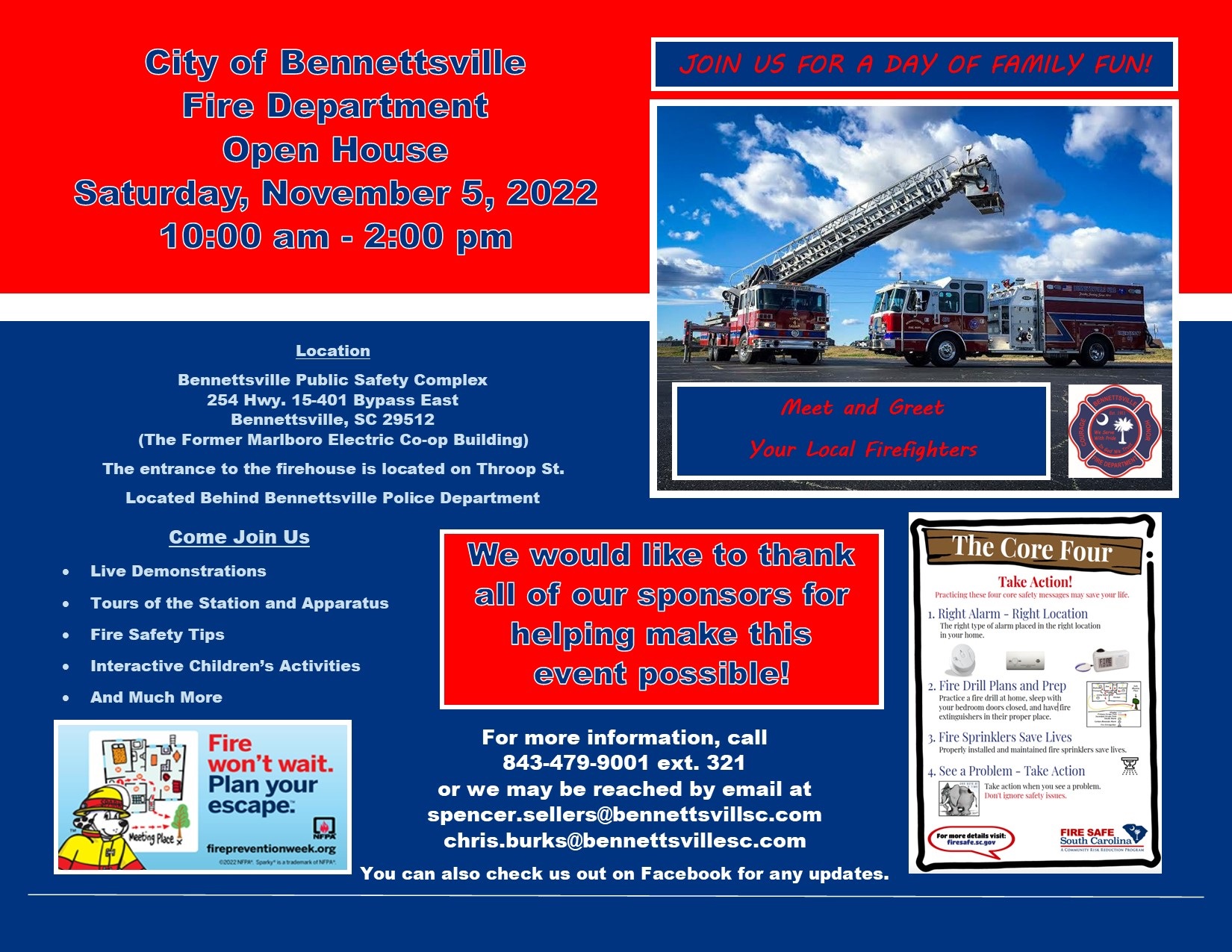 Fire Department Open House City of SC