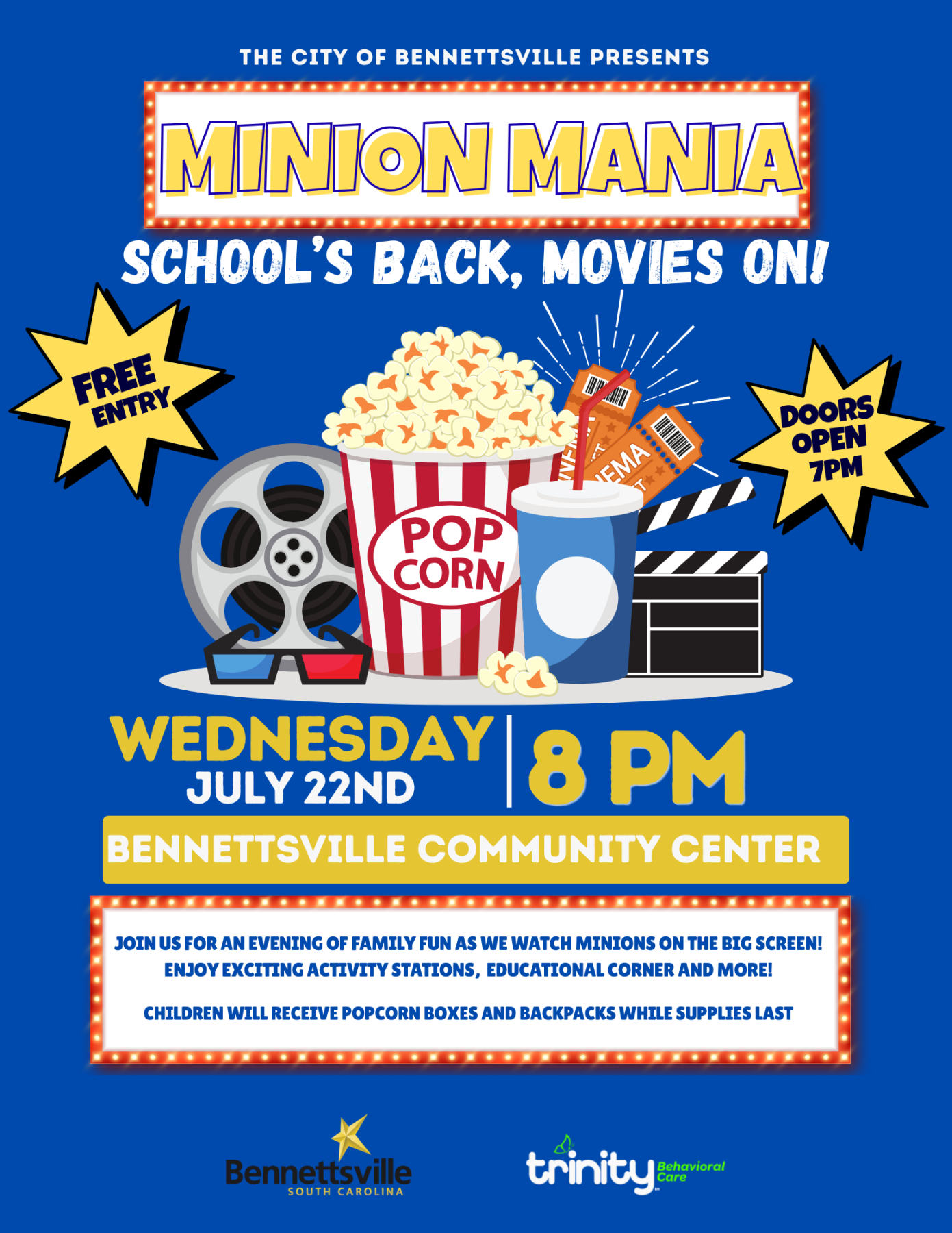 Minions Mania Movie night